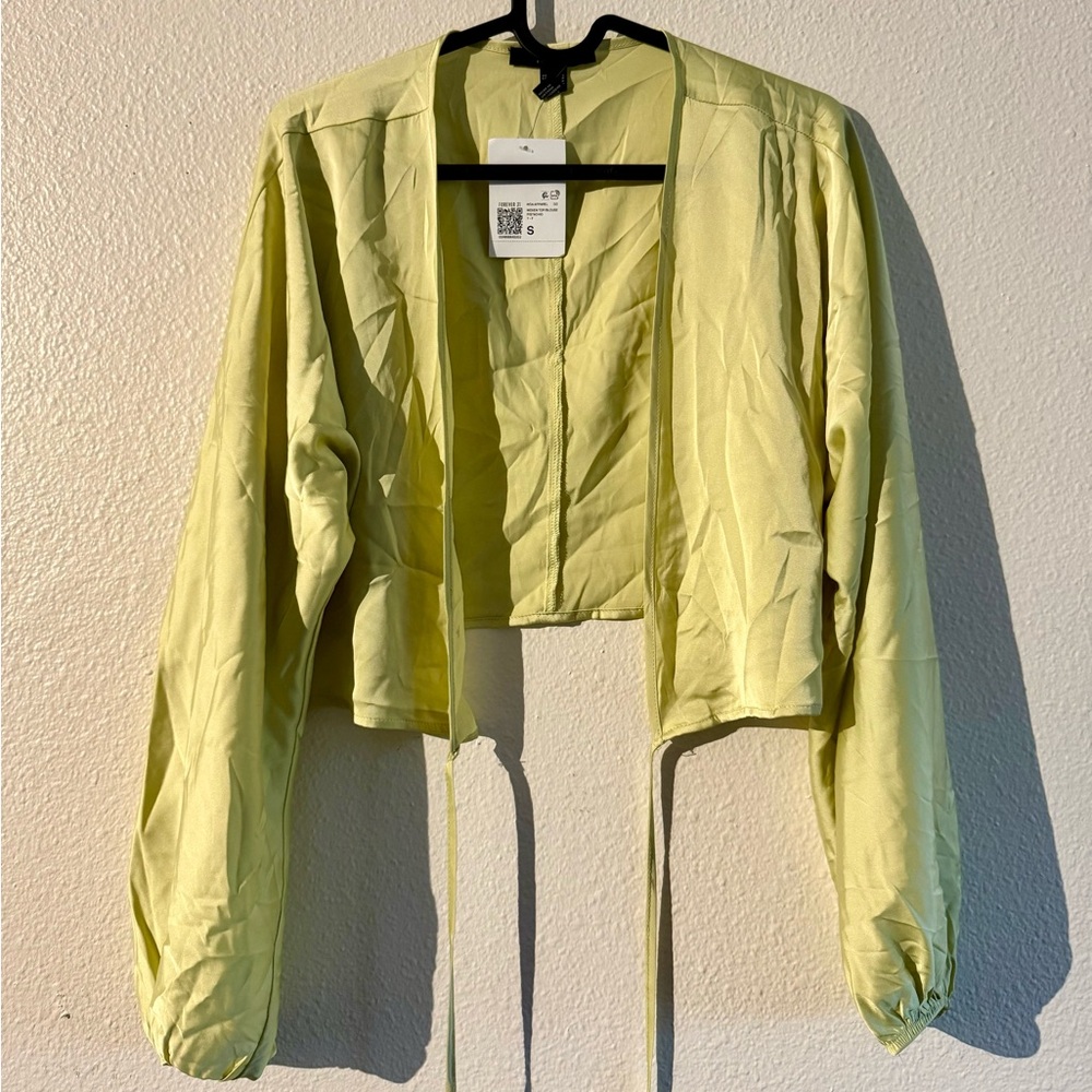 Forever 21 Light Green Blouse